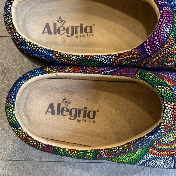 Alegria Rainbow Slip-On Clogs Women’s 10 - Picture 8 of 9
